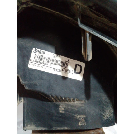 Lanterna Lado Direito Renault Sandero Re-24 Ano 2007 2008 2009 2010 2011 - Usado