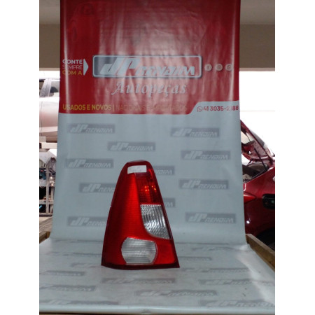 Lanterna Lado Esquerdo Renault Logan Re-27 Ano 2007 2008 2009 2010 - Usado