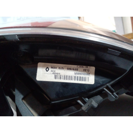 Lanterna Lado Esquerdo Renault Sandero Stepway Re-30 Ano 2020 2021 2022 2023 - Usado