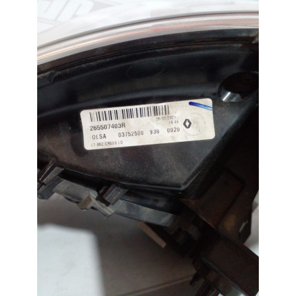 Lanterna Lado Direito Renault Sandero Stepway Re-31 Ano 2020 2021 2022 2023 - Usado