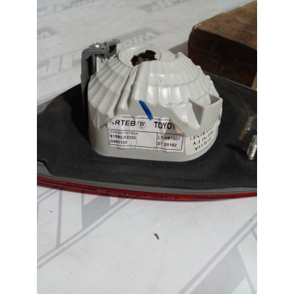 Lanterna Lado Direito Toyota Corolla Porta Malas T-02 Ano 2008 2009 2010 2011 - Usado