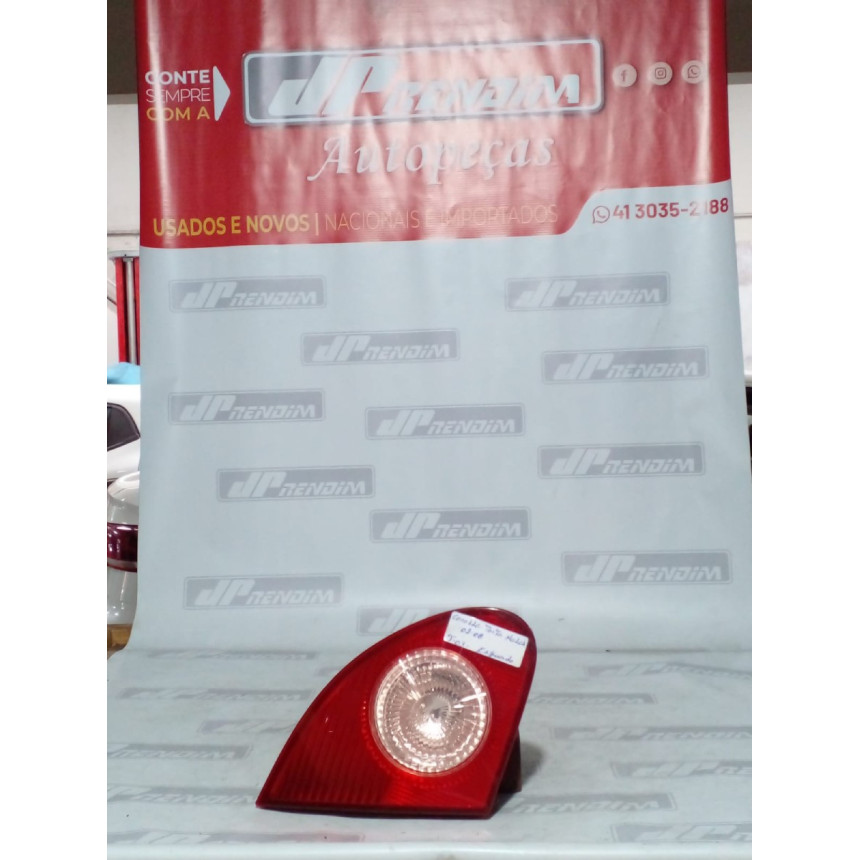 Lanterna Lado Esquerdo Toyota Corolla Porta Malas T-03 Ano 2002 2003 2004 2005 2006 2004 2008 - Usada