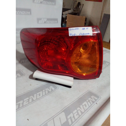 Lanterna Lado Esquerdo Toyota Corolla T-07 Ano 2008 2009 2010 2011 - Usado