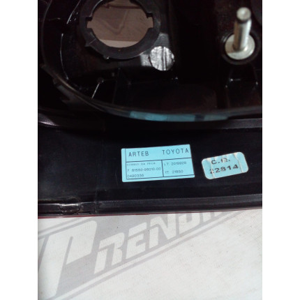 Lanterna Lado Direito Toyota Etios Sedan T-10 Ano 2013 2014 2015 2016 2017 2018 - Usado