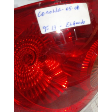 Lanterna Lado Esquerdo Toyota Corolla T-13 Ano 2005 2006 2007 2008 - Usado