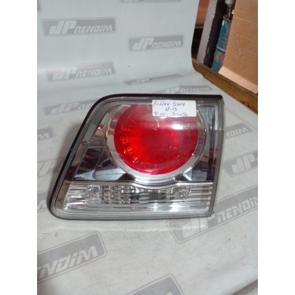 Lanterna Lado Direito Toyota Hilux SW4 Tampa Traseira T-15 Ano 2012 2013 2014 2015 - Usado