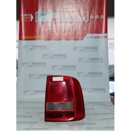 Lanterna Lado Direito VW Saveiro Fumê Vw-16 Ano 2016 2017 2018 2019 - Usado