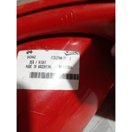 Lanterna Lado Direito VW Spacefox Vw-18 Ano 2006 2007 2008 2009 2010 - Usado
