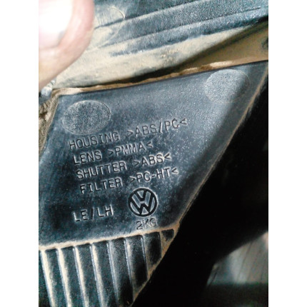 Lanterna Lado Esquerdo VW Gol Fumê Vw-22 Ano 2013 2014 2015 2016 - Usado