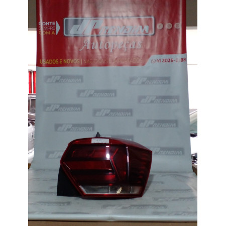 Lanterna Lado Direito VW Polo-Virtus Vw-25 Ano 2018 2019 2020 2021 2022 - Usado