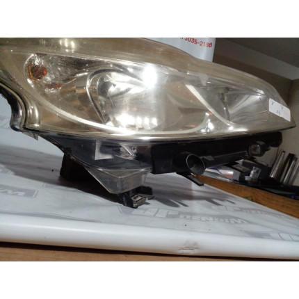 Farol Direito Peugeot 208 P-06 Ano 2012 2013 2014 2015 2016 - Usado