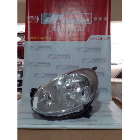 Farol Esquerdo Nissan March N-02 Ano 2011 2012 2013 2014 2015 - Usado