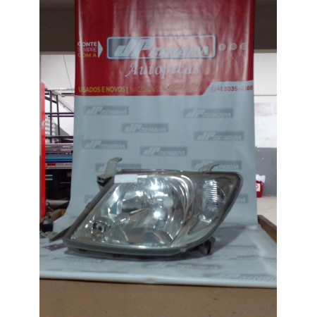 Farol Esquerdo Toyota Hilux T-35 Ano 2009 2010 2011 2012 2013 2014 - Usado