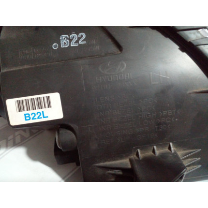 Farol Esquerdo Hyundai I30 Hy-02 Ano 2009 2010 2011 2012 - Usado