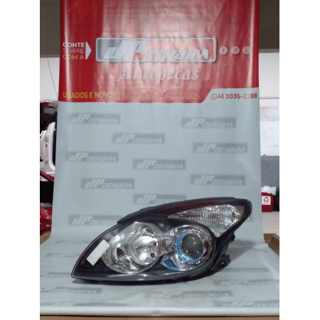 Farol Esquerdo Hyundai I30 Hy-02 Ano 2009 2010 2011 2012 - Usado