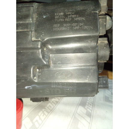 Farol Direito Hyundai IX35 Cromado Hy-09 Ano 2010 2011 2012 2013 2014 2015 2016 - Usado