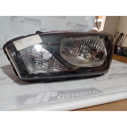 Farol Esquerdo Hyundai HB20 Máscara Negra Hy-10 Ano 2013 2014 2015 2016 2017 2018 2019 - Usado