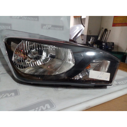 Farol Direito Hyundai HB20 Máscara Negra Hy-12 Ano 2013 2014 2015 2016 2017 2018 2019 - Usado