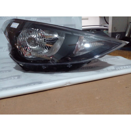 Farol Direito Hyundai HB20 Máscara Negra Hy-21 Ano 2020 2021 2022 - Usado