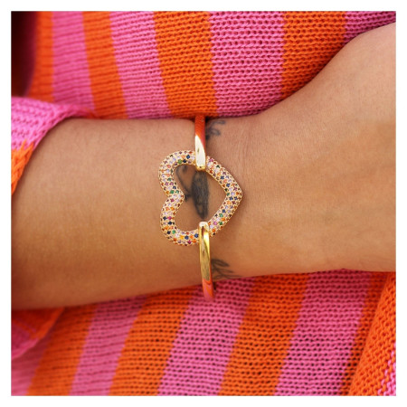 Bracelete Coração Grande 