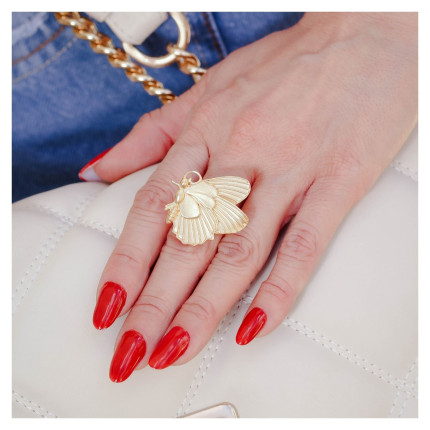 Anel Borboleta Fosco