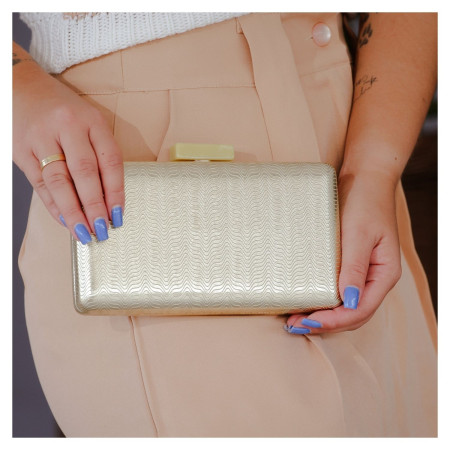 Clutch Metalizada Klaus