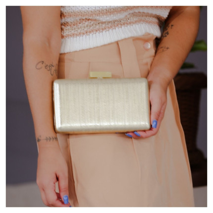 Clutch Metalizada Klaus