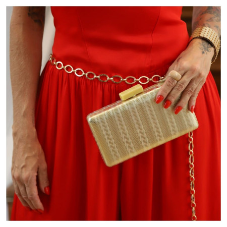 Clutch Metalizada Klaus