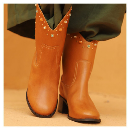 Bota Caramelo Ferrucci