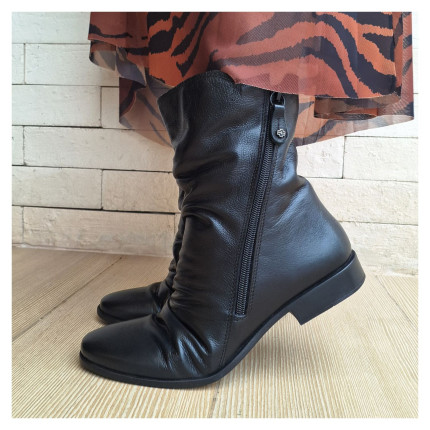 Bota Enrugada Perlatto