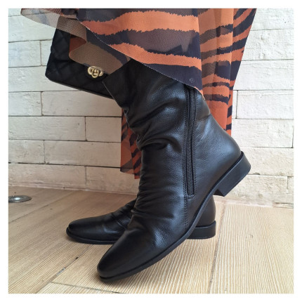 Bota Enrugada Perlatto