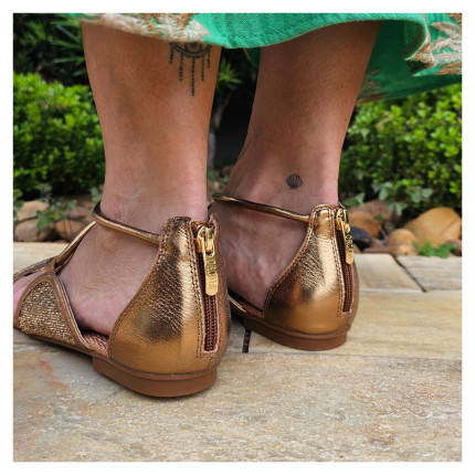 Rasteira Strass Orcade