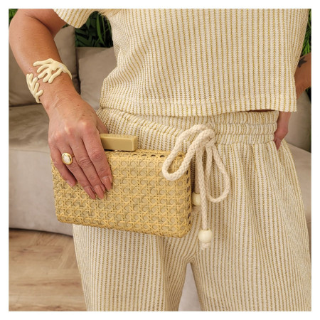 Clutch Palha Vazada Klaus