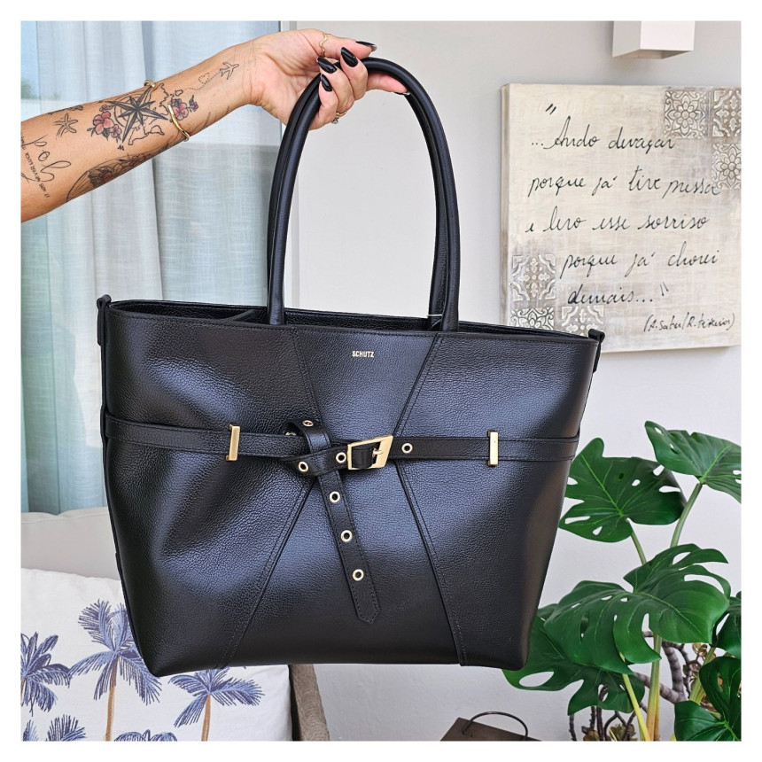 Bolsa Couro Schutz