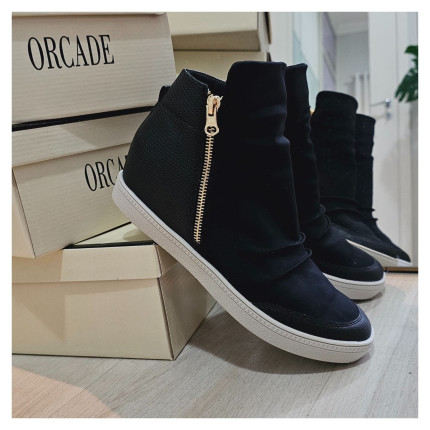 Sneaker Nylon Preto Orcade