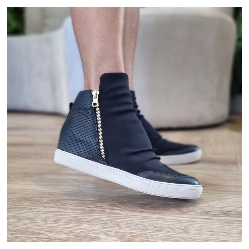 Sneaker Nylon Preto Orcade