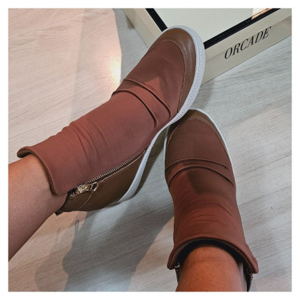 Sneaker Nylon Caramelo Orcade