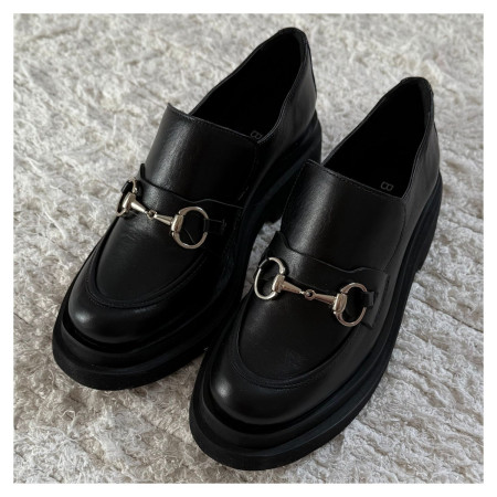 Mocassim Couro Parô