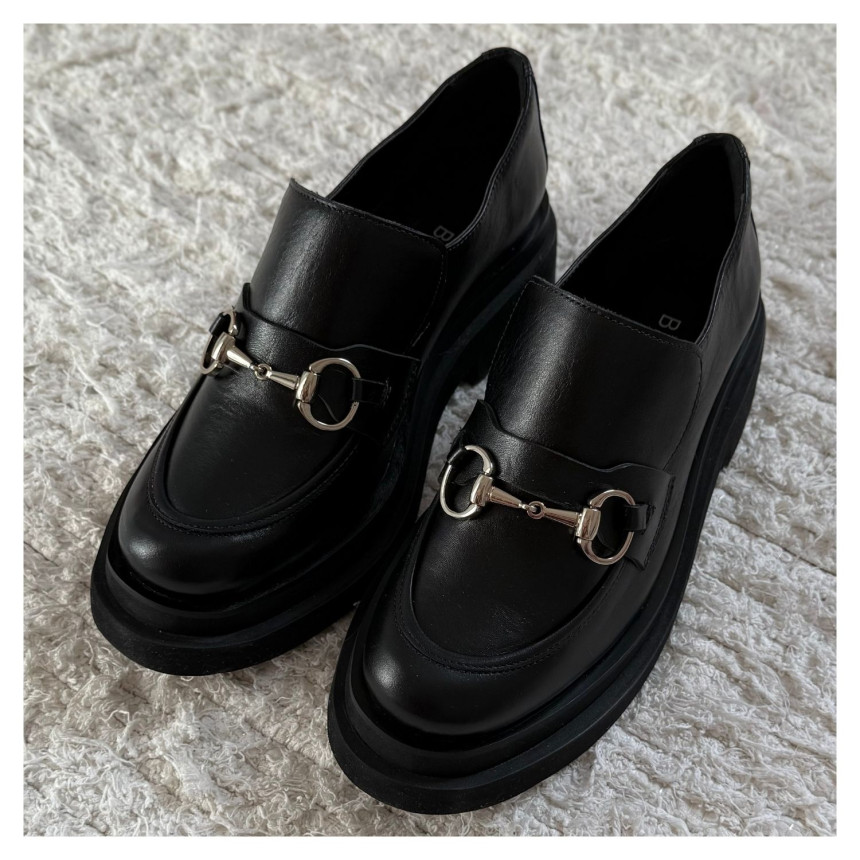 Mocassim Couro Parô