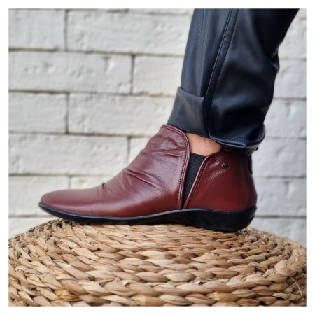 Bota Enrugada Baixa Perlatto