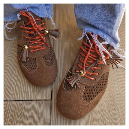 Tênis Nobuck Marrom