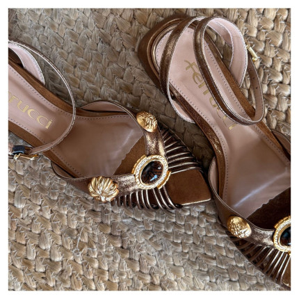 Slingback Metalizado Ferrucci