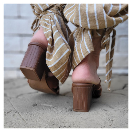 Tamanco Marrom Orcade