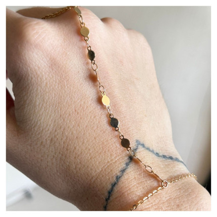 Pulseira Hand Chain