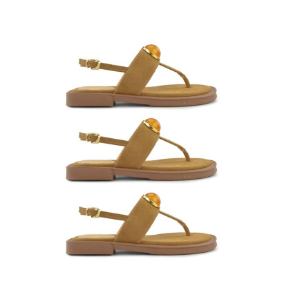 Rasteira Nobuck Ferrucci