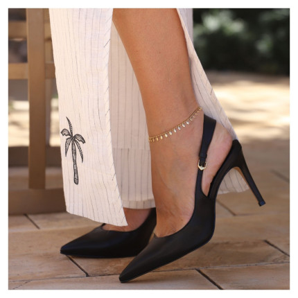 Scarpin Couro Carrano