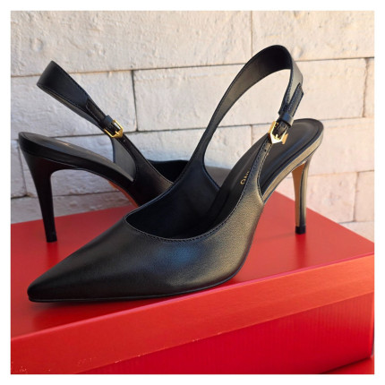 Scarpin Couro Carrano