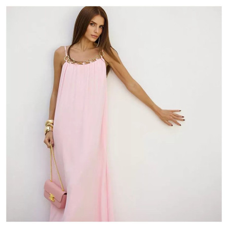 Vestido Longo Rosa