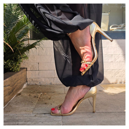 Sandália Werner Dourada