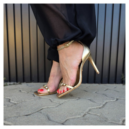 Sandália Werner Dourada